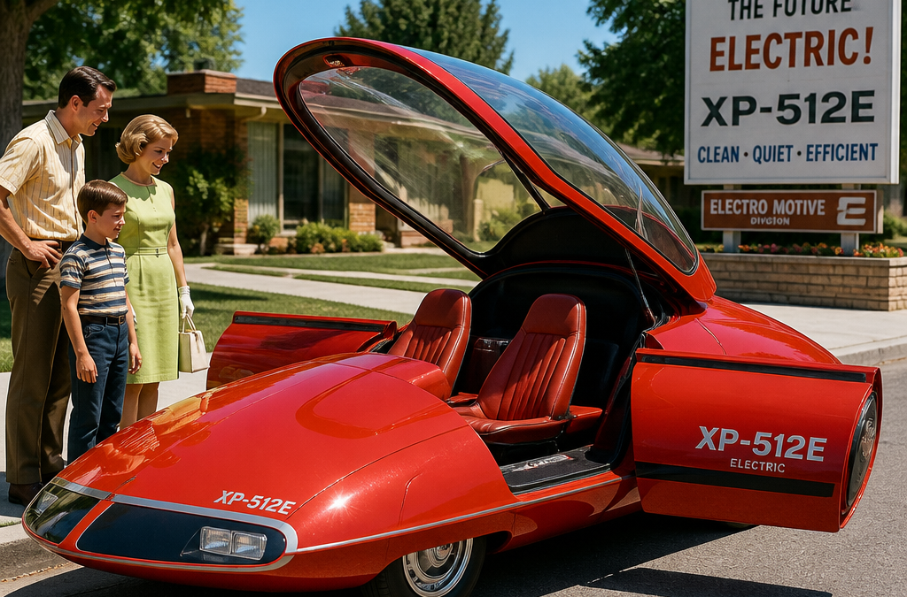 El prototipo XP-512E de GM: una mirada retrospectiva a las innovaciones de vehículos eléctricos de la década de 1960