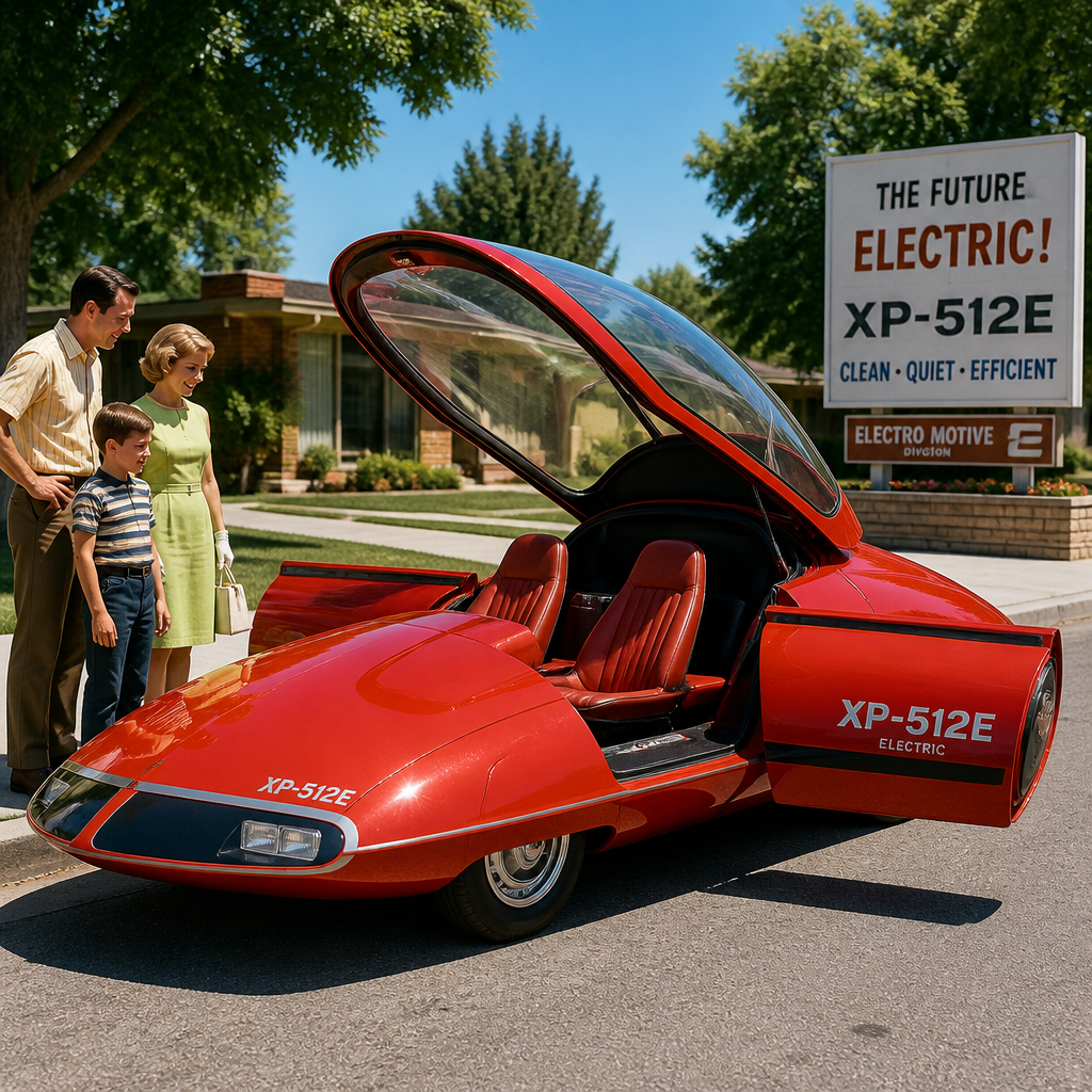 El prototipo XP-512E de GM: una mirada retrospectiva a las innovaciones de vehículos eléctricos de la década de 1960